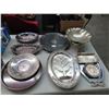 Image 1 : Asst. Silverplate Platters, Bowls