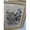 Image 3 : Venice Canal and Street Scenes Artist Signed