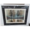 Image 3 : Framed Forest Wall Art - 2