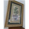 Image 1 : Framed Potted Plant Wall Art Signed Mock