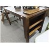 Image 2 : Teak Style High Top Work Table