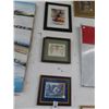 Image 1 : Framed Wine, Leafs, Dolphin, Wall Art - 3