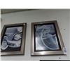 Image 1 : Vintage Framed Car Photos - Pair