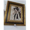 Image 1 : Framed Clown Wall Art Signed Sardi