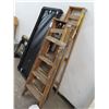 Image 1 : Wooden  4'/5'/6'  Stepladders - 4