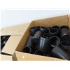 Image 2 : Black Plastic Storage Containers 4 Boxes