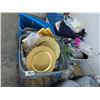 Image 1 : Bins 5 w/Party Supplies, Home Goods