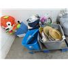 Image 2 : Bins 5 w/Party Supplies, Home Goods
