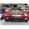 Image 1 : Craftsman Toolbox w/Drop Light, Some Tools