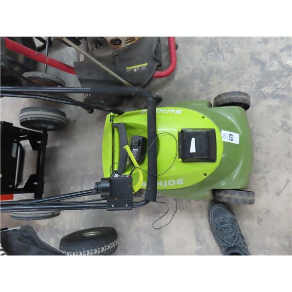 Sunjoe Cordless Mower