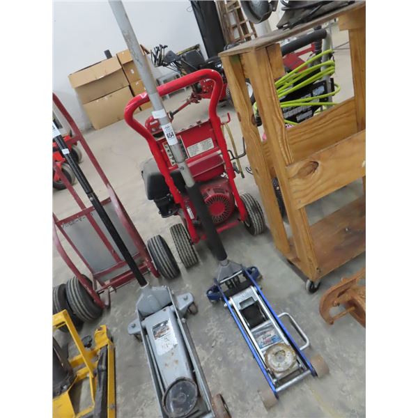 Blue 2 Ton Auto Floor Jack