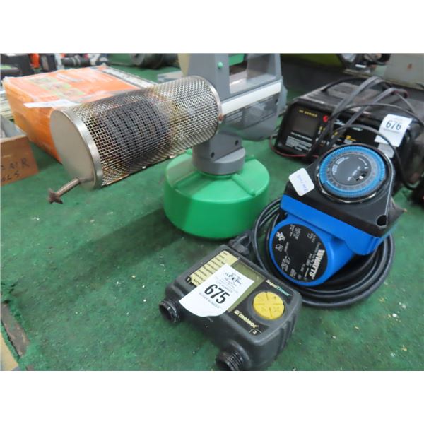 Bug Fogger, Aqua Timer, Watts Timer