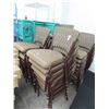 Image 1 : 28-Padded Stack Chairs - 28 X $