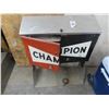 Image 1 : Champion Spark Plugs Storage Cabinet