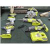 Image 1 : Ryobi Cordless Drills, Circular Saw, Multi Tool, Sawzall w/Charger & One