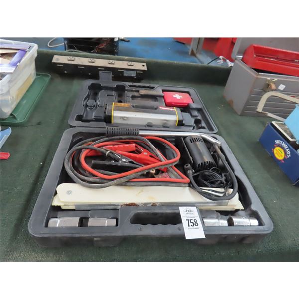 Road Safety Kit, Jumper Cables, Inflators, Safety Items