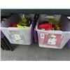 Image 1 : Totes w/Hardware and Bins