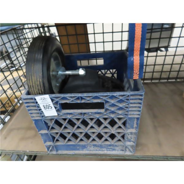 Wheelbarrow Wheel, Vintage Projector