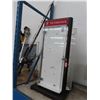 Image 1 : 3 Sided Swivel Merchandising Cabinet w/Key and Base