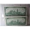 Image 3 : CANADA SET OF CENTENNIAL SEQUENTIAL SERIAL NUMBER $1 BILLS