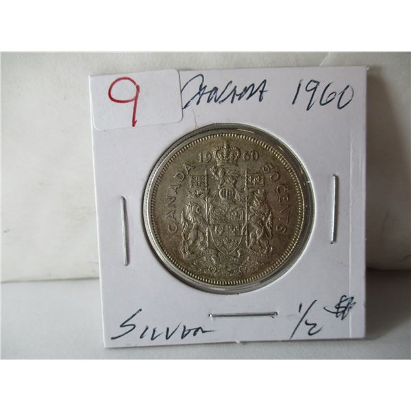 1960 CANADA SILVER DOLLAR
