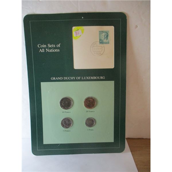 LUXENBUERGH MINT COIN SET