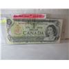 Image 1 : 1973 BANK OF CANADA POKER HAND SERIAL NUMBER #1 BILL