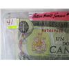 Image 2 : 1973 BANK OF CANADA POKER HAND SERIAL NUMBER #1 BILL