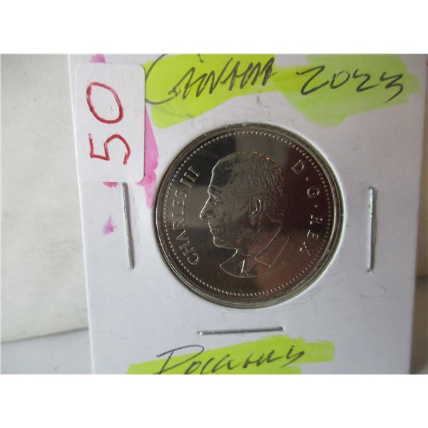 2023 PROOF CAMEO KING CHARLES III HALF DOLLAR