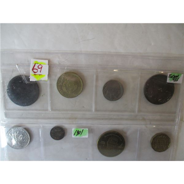 STOCK SHEET OF COLLECTABLE COINS & JEWELRY