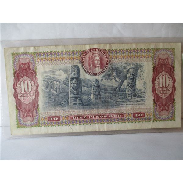 1976 REPUBLIC 10 PESO BANK NOTE