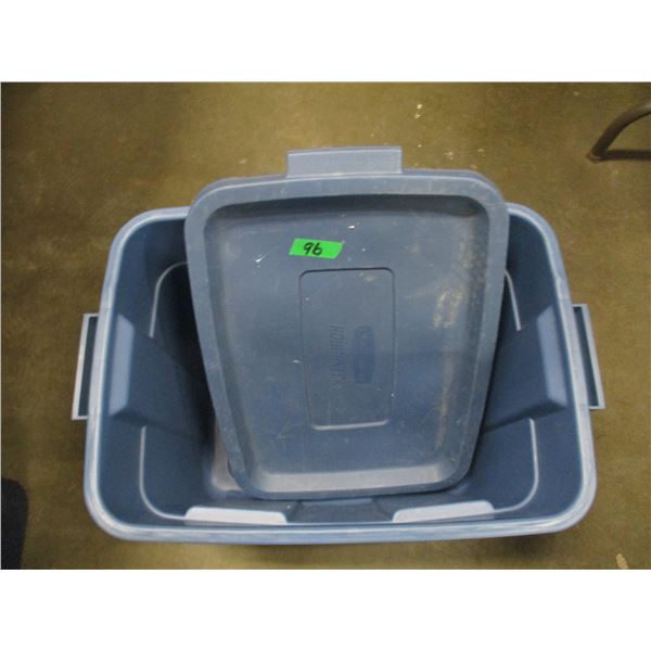 BLUE TOTE C/W LID