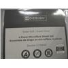 Image 3 : NEW:  4 PIECE SHEET SET (LIGHT GREY) (DOUBLE SIZE)