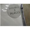 Image 4 : NEW:  4 PIECE SHEET SET (LIGHT GREY) (DOUBLE SIZE)