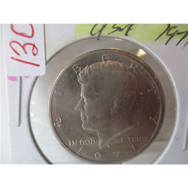 1971 KENNEDY USA HALF DOLLAR
