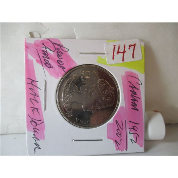 1952 - 2002 PROOF CANADA HALF DOLLAR