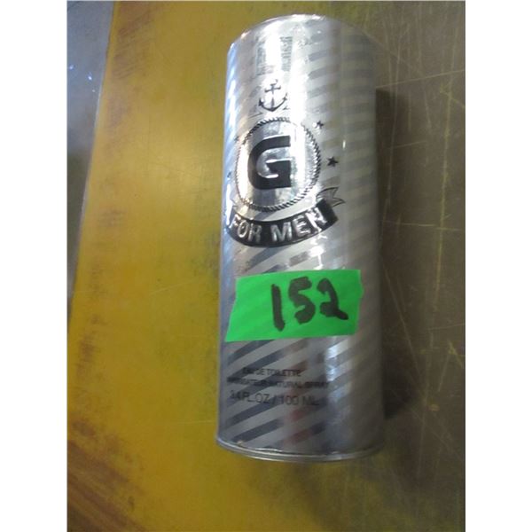 NEW:  G FOR MEN SPRAY COLOGNE (100 ML)