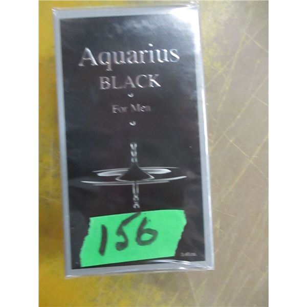 NEW:  AQUARUS BLACK MEN'S SPRAY COLOGNE (100 ML)