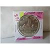 Image 1 : 1957 ONE WATERLINE CANADA SILVER DOLLAR