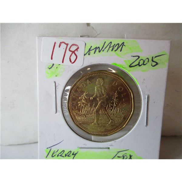 2005 TERRY FOX RUN DOLLAR