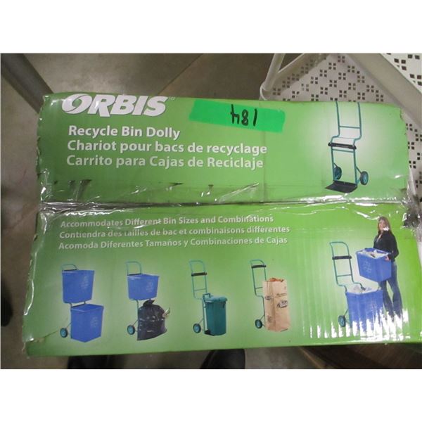 FREIGHT DAMAGE (AS IS):  ORBIS BIN DOLLIE