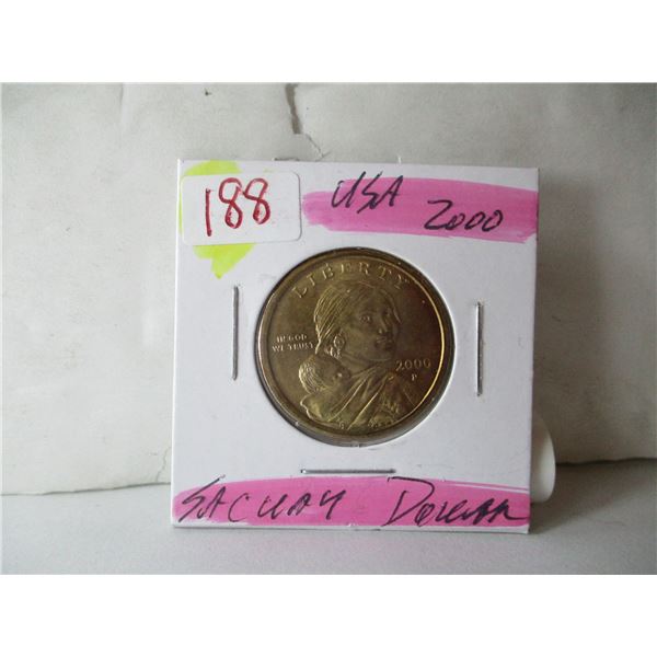 2000 USA SCAGUAY LIBERTY BU DOLLAR