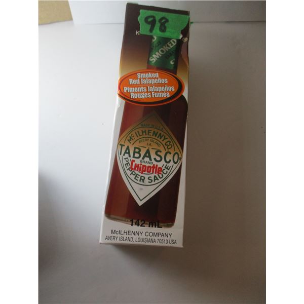 FREIGHT DAMAGE (AS IS):  TOBASCO CHIPOTLE PEPPER SAUCE (142 ML) - BOTTLE
