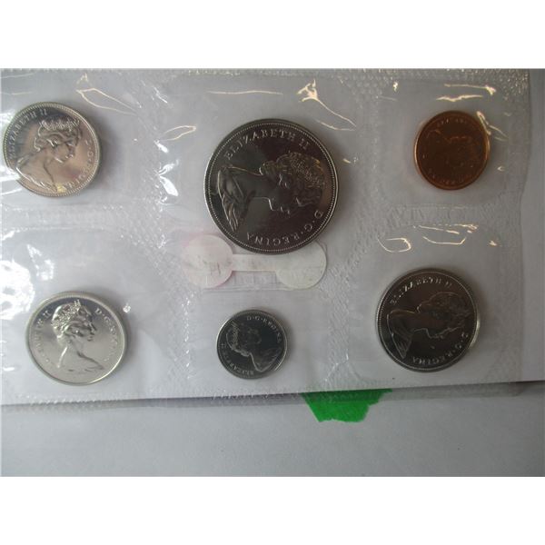 1972 PROOF CANADA MING SEALED COIN SET