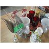 Image 2 : BOX C/W GLASSES, DISHWARE, ETC