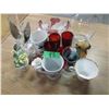 Image 3 : BOX C/W GLASSES, DISHWARE, ETC