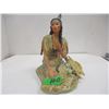 Image 1 : ESTATE/COLLECTABLE:  NATIVE PRINCESS STATUE