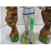 Image 2 : ESTATE:  JOGGER & 2 WOOD STATUES