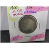 Image 1 : 1900 VF VICTORIAN SILVER QUARTER