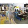 Image 3 : ESTATE:  HORSE STATUE (APPROX. 36" TALL)